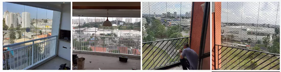 Envidraçamento de sacada