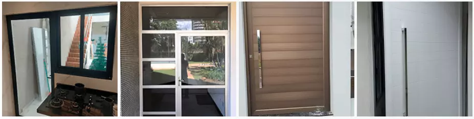 Portas de alumínio