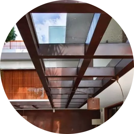 Aço Corten - Esquadrias de alumínio
